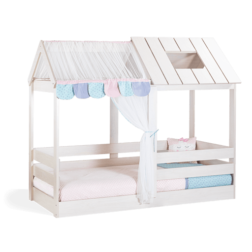 Atmacha Home And Living Kids Room Princess Montessori Bed With Roof
