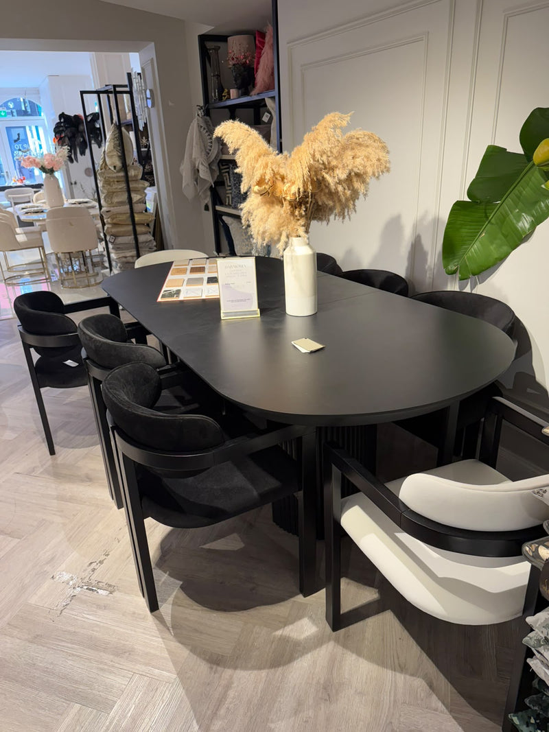 Ex-Display Harmonia Extendable Dining Table + 8 Chairs