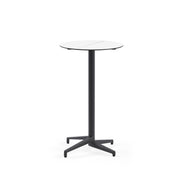 Moon-C Bar Ø69 | Fixed Bar Table - HPL/CPL WHITE MARBLE - M-BT-TMC15-ANT-HPL1 - 1