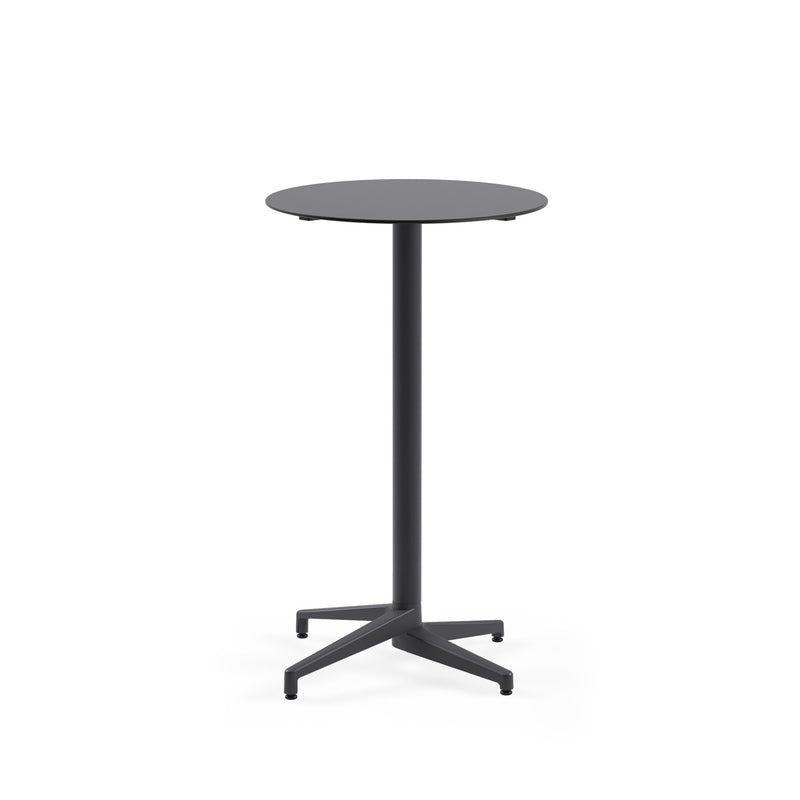 Moon-C Bar Ø69 | Fixed Bar Table - HPL/CPL ANTHRACITE GRAY (3155) - M-BT-TMC15-ANT-HPL15 - 1