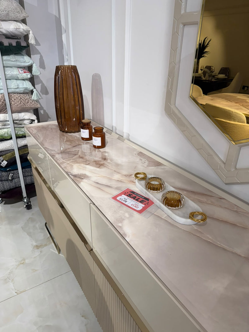 Ex Display Odette Sideboard + Mirror