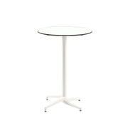 Moon-C Bar Ø77 cm | Fixed Bar Table - HPL/CPL WHITE - M-BT-TMC17-IVW-HPL3 - 1