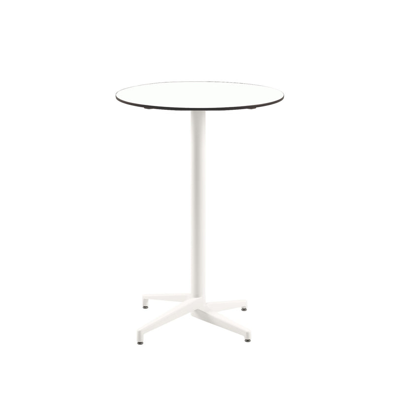 Moon-C Bar Ø77 cm | Fixed Bar Table - HPL/CPL WHITE - M-BT-TMC17-IVW-HPL3 - 1