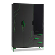 Atmacha Home And Living Wardrobe 3 Door - 466511 Nova Wardrobe