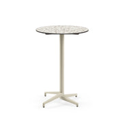 Moon-C Bar Ø77 cm | Fixed Bar Table - HPL/CPL TERRAZZO-2 - M-BT-TMC17-BEI-HPL6 - 1