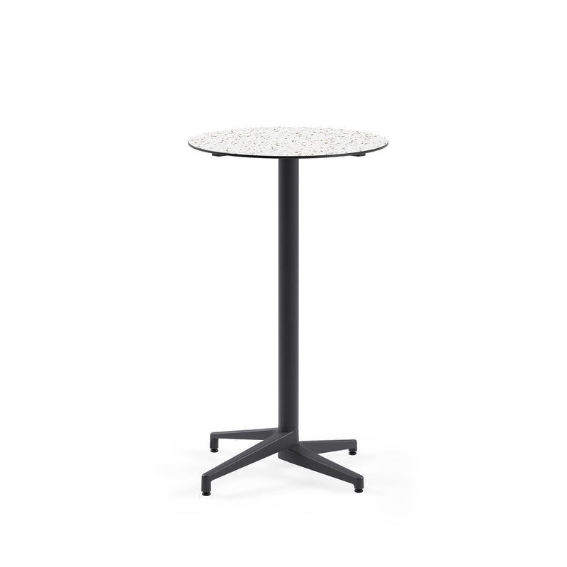 Moon-C Bar Ø69 | Fixed Bar Table - HPL/CPL TERRAZZO-2 - M-BT-TMC15-ANT-HPL6 - 1