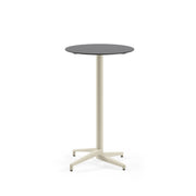 Moon-C Bar Ø69 | Fixed Bar Table - HPL/CPL ANTHRACITE GRAY (3155) - M-BT-TMC15-BEI-HPL15 - 1