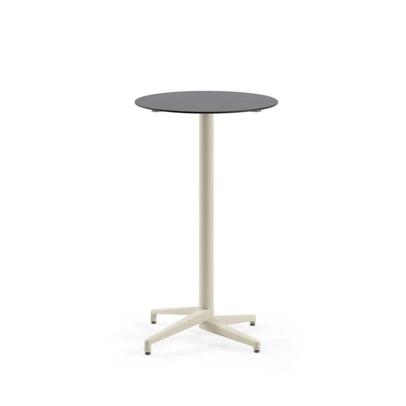 Moon-C Bar Ø69 | Fixed Bar Table - HPL/CPL ANTHRACITE GRAY (3155) - M-BT-TMC15-BEI-HPL15 - 1