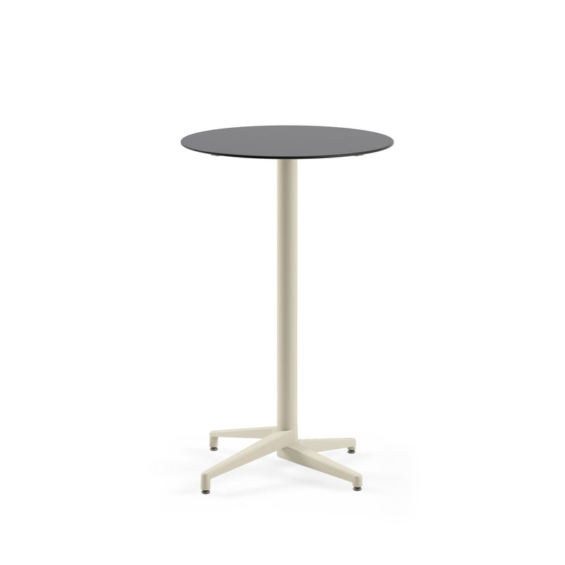 Moon-C Bar Ø77 cm | Fixed Bar Table - HPL/CPL ANTHRACITE GRAY (3155) - M-BT-TMC17-BEI-HPL15 - 1