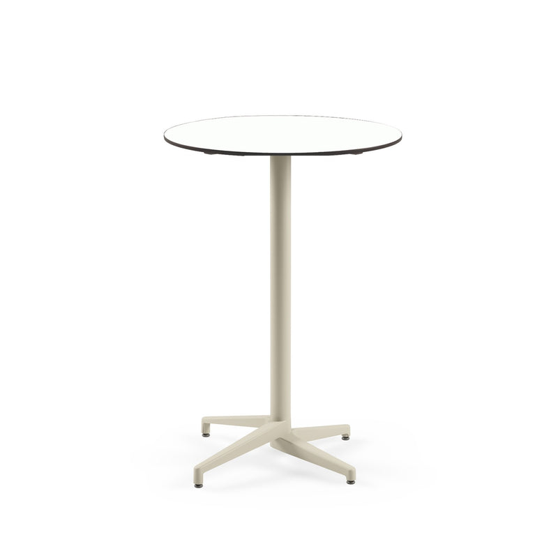 Moon-C Bar Ø77 cm | Fixed Bar Table - HPL/CPL WHITE - M-BT-TMC17-BEI-HPL3 - 1