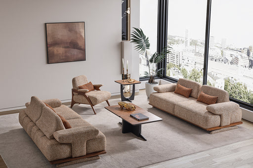 Petrisse collection room setting