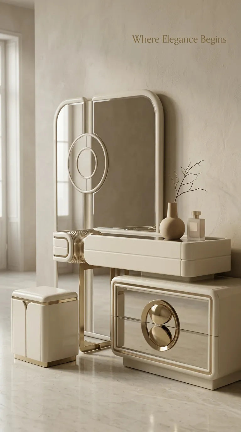 Corinne Dressing Table from the Corinne collection, view 2