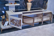 Lindell TV Unit from the Lindell collection, view 2