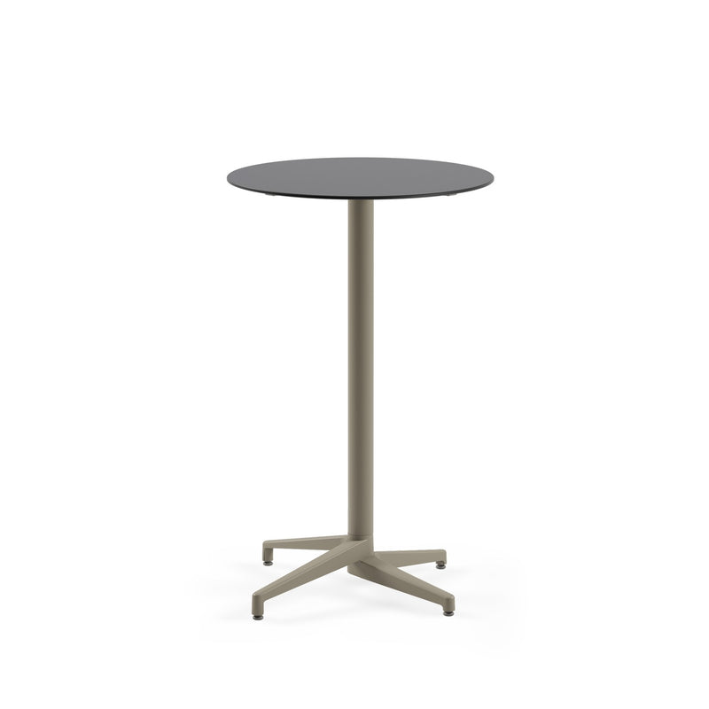 Moon-C Bar Ø77 cm | Fixed Bar Table - HPL/CPL ANTHRACITE GRAY (3155) - M-BT-TMC17-VZN-HPL15 - 1