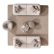 Atmacha Home And Living Alfa 3 Seater Sofa