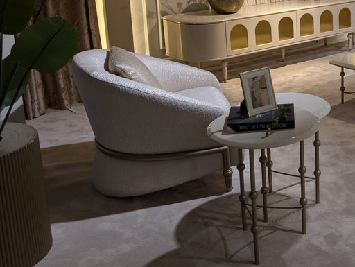 Atmacha Home And Living Armchair Knightsbridge Cream Armchair