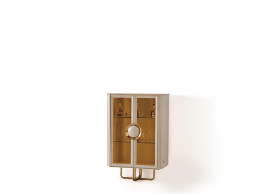 Atmacha Home And Living Bar Cabinet Cream / Gold Rixos Bar Cabinet