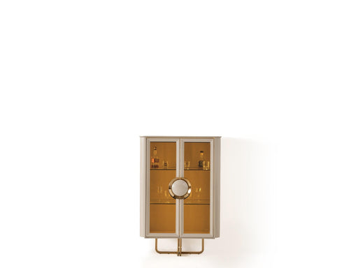 Atmacha Home And Living Bar Cabinet Cream / Gold Rixos Bar Cabinet