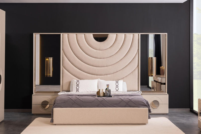 Atmacha Home And Living Bed Pearl Bed with Storage