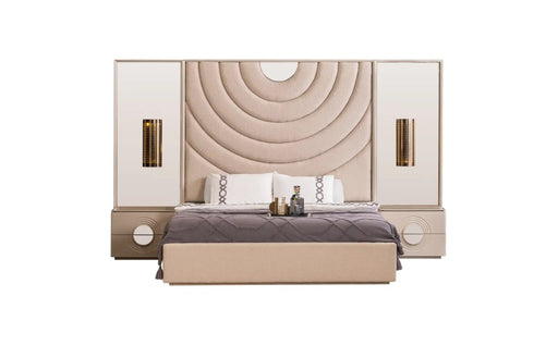 Atmacha Home And Living Bed Pearl Bed with Storage