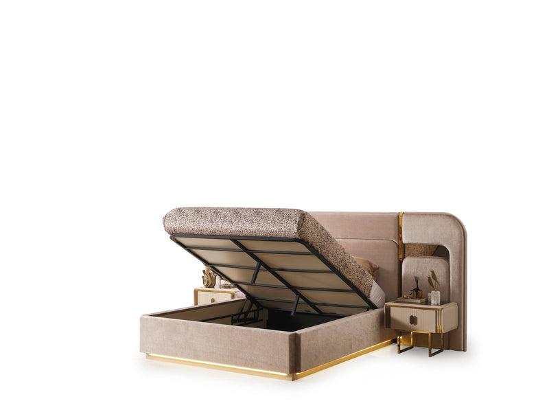 Atmacha Home And Living Bed Solo Bed With Storage