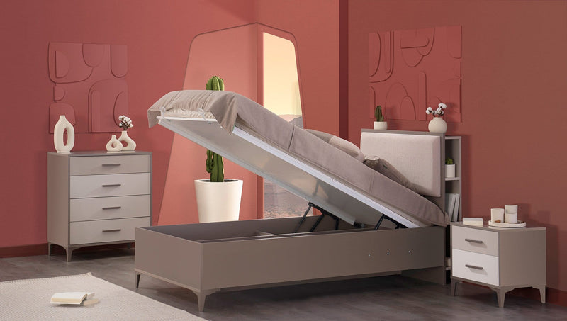 Atmacha Home And Living Bed with Storage Opal Bed with Storage