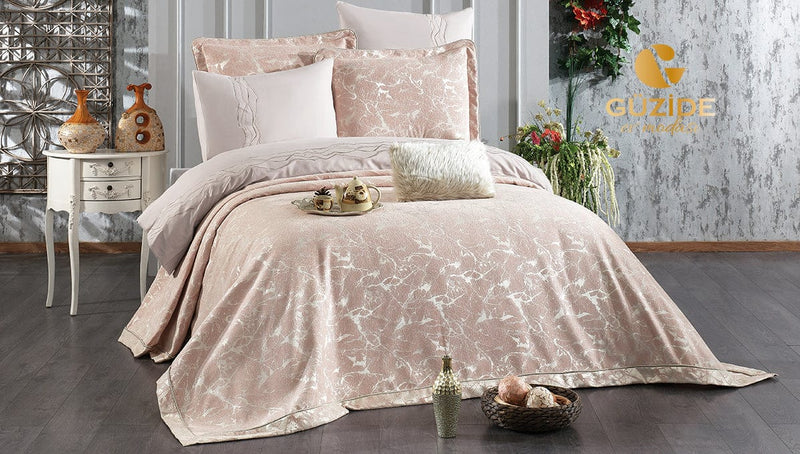 Atmacha Home And Living Bedding Set Angora 6-Piece Luxury Bridal Bedding Set