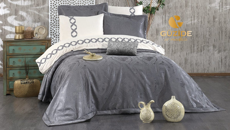 Atmacha Home And Living Bedding Set Asya 6-Piece Luxury Bridal Bedding Set