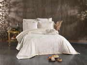 Atmacha Home And Living Bedding Set Ecru Stella 8-Piece Luxury Bridal Bedding Set