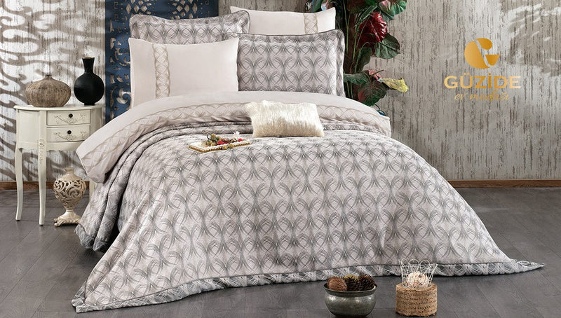 Atmacha Home And Living Bedding Set Podyum 6-Piece Luxury Bridal Bedding Set