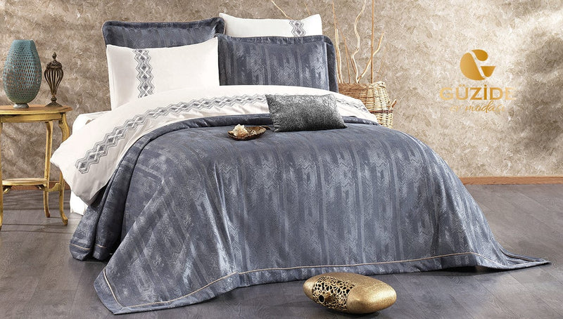 Atmacha Home And Living Bedding Set Riva 6-Piece Luxury Bridal Bedding Set