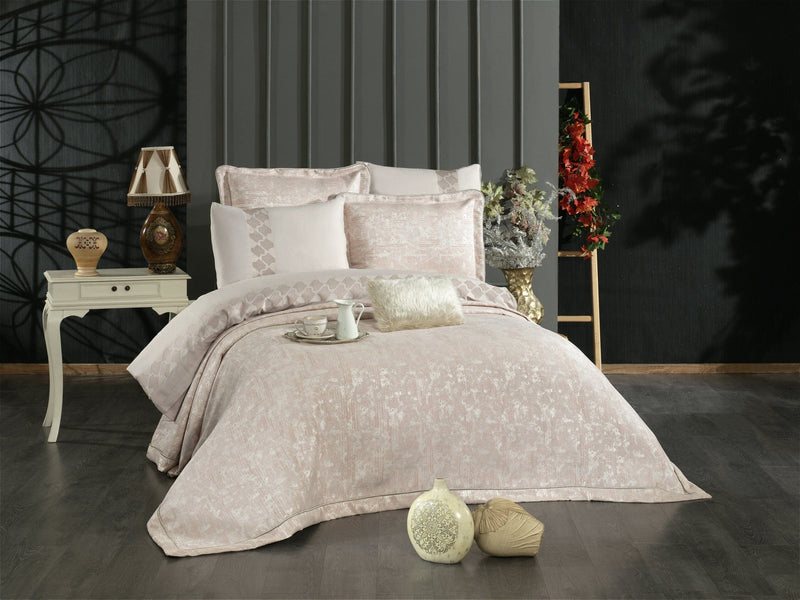 Atmacha Home And Living Bedding Set Somon Sara 8-Piece Luxury Bridal Bedding Set