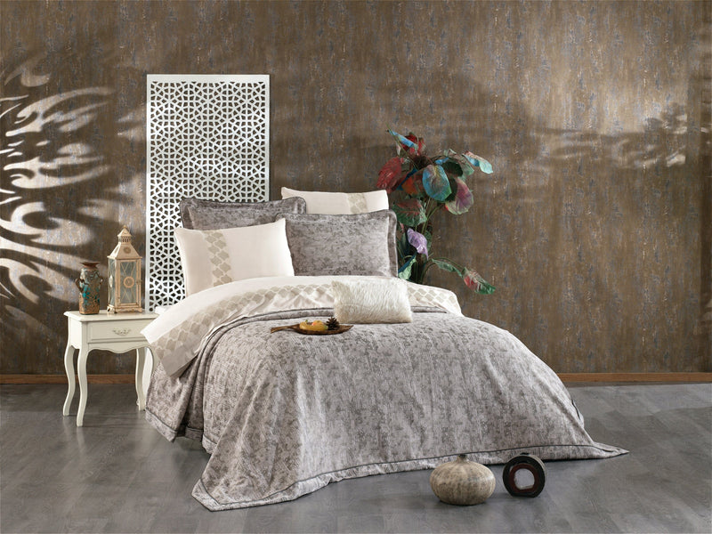 Atmacha Home And Living Bedding Set Vizon Sara 8-Piece Luxury Bridal Bedding Set