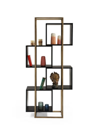 Atmacha Home And Living Bookcase Black Cruze Bookcase