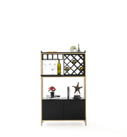 Atmacha Home And Living Bookcase Black / Standard Jack Bookcase