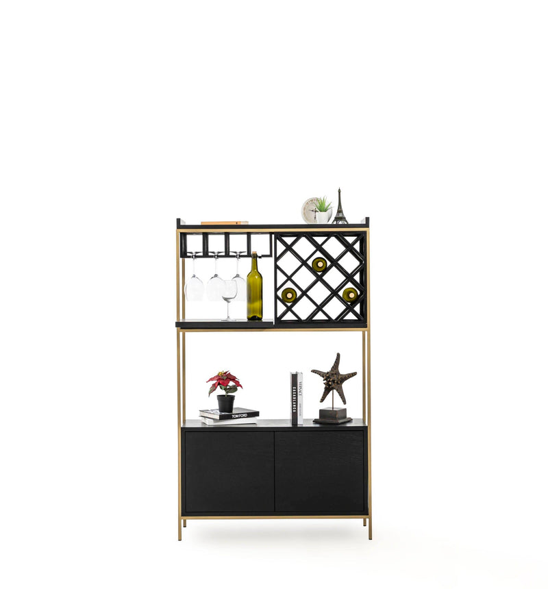 Atmacha Home And Living Bookcase Black / Standard Jack Bookcase