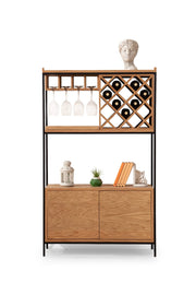 Atmacha Home And Living Bookcase Oak / Oak Jack Bookcase