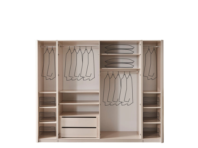Atmacha Home And Living Cabinet Belgrave Wardrobe