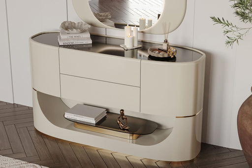 Atmacha Home And Living Calista Dresser and Mirror