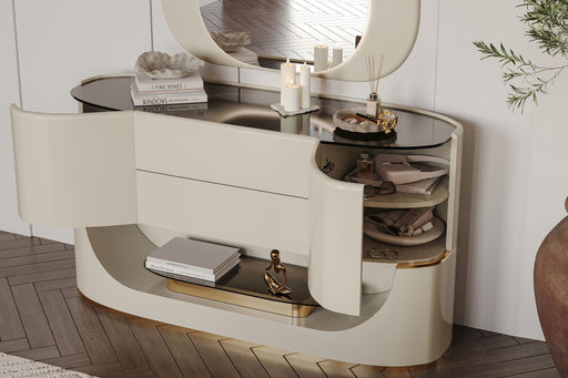 Atmacha Home And Living Calista Dresser and Mirror