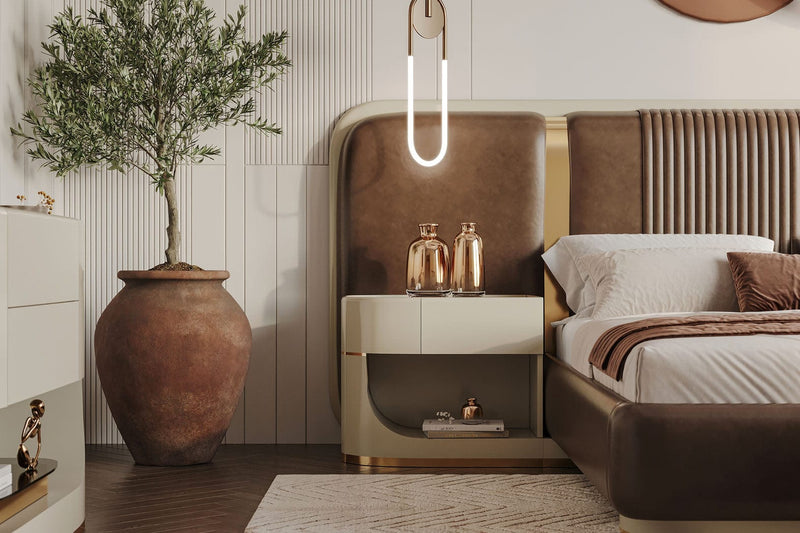 Atmacha Home And Living Calista Nightstand (x2)