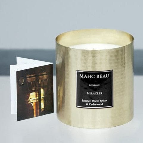 Atmacha Home And Living Candles 600g Miracles. 300g or 600g Gold Filled Deluxe.