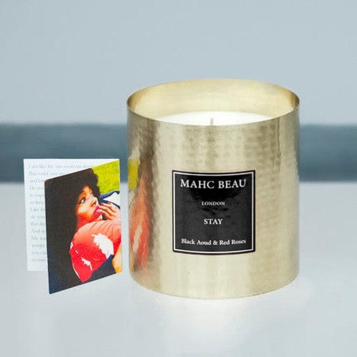 Atmacha Home And Living Candles 600g Stay 300g & 600g complimentary poem and picture "Stay"™