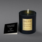 Atmacha Home And Living Candles From London To New York. 300g. Charcoal & Rose Black Edition