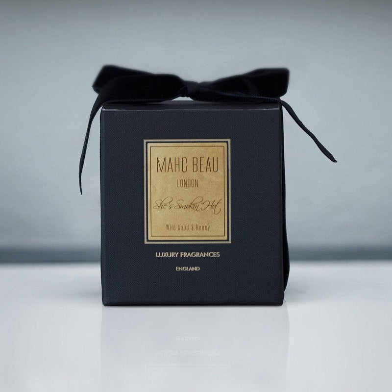 Atmacha Home And Living Candles She’s Smokin Hot. 300g or 600g Gold Filled Deluxe