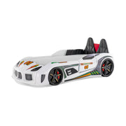 Atmacha Home And Living Car Bed Car Shaped White Bed - 90x190 cm - 786 Cars Car Bed