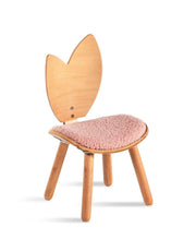 Atmacha Home And Living Chair Pink Leaf Cassia Chair