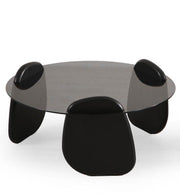 Atmacha Home And Living Coffee Table Black / MDF, Glass Markiz Coffee Table