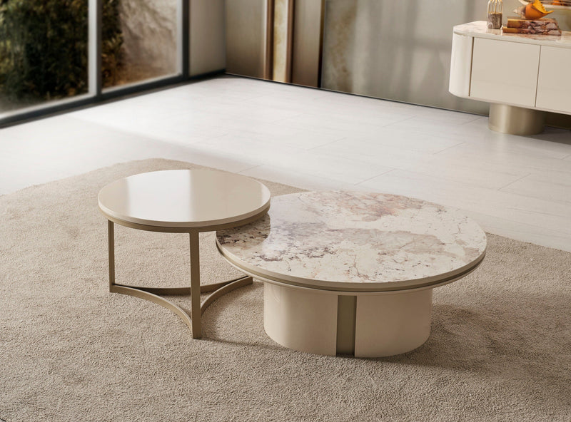 Atmacha Home And Living Coffee Table Modern(Antique Brass) / Set Of 2 Farella Coffee Table