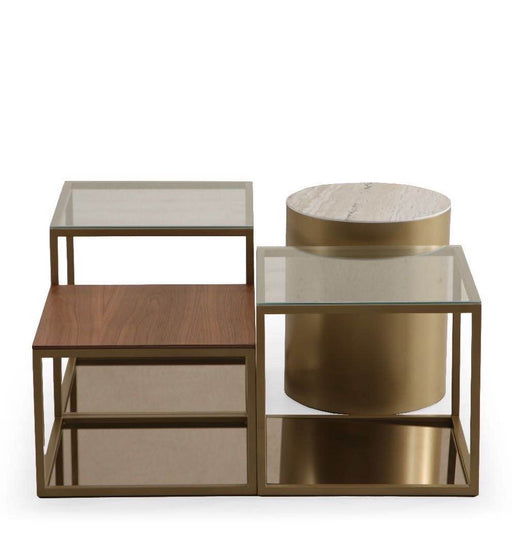 Atmacha Home And Living Coffee Table Rice / Travertine Monte Coffee Table